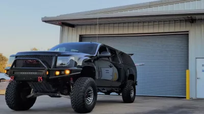 GMC 1500 2007.5-2013 with EMBARK FRONT W.I.Y.KIT STANDARD installed