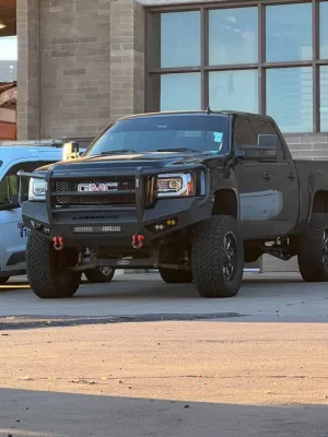 GMC 1500 2007.5-2013 with PRECISION FRONT W.I.Y.KIT STANDARD installed