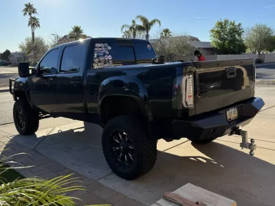 GMC 1500 2007.5-2013 with PRECISION REAR W.I.Y.KIT STANDARD installed