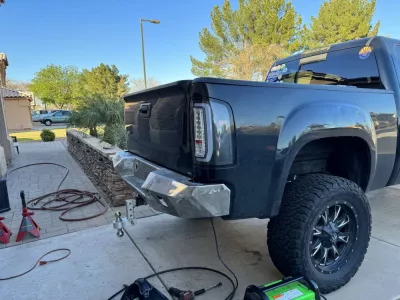 GMC 1500 2007.5-2013 with PRECISION REAR W.I.Y.KIT STANDARD installed