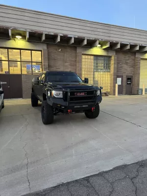 GMC 1500 2007.5-2013 with PRECISION FRONT W.I.Y.KIT STANDARD installed