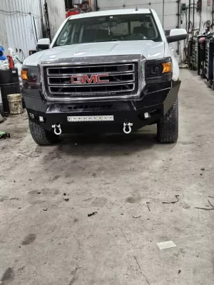 GMC 1500 2014-2015 with PRECISION FRONT W.I.Y.KIT STANDARD installed