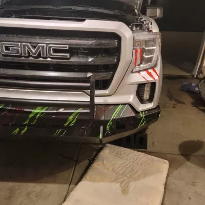 GMC 1500 2019-2022 with CLASSIC FRONT W.I.Y.KIT STANDARD installed