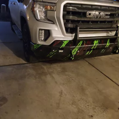 GMC 1500 2019-2022 with CLASSIC FRONT W.I.Y.KIT STANDARD installed