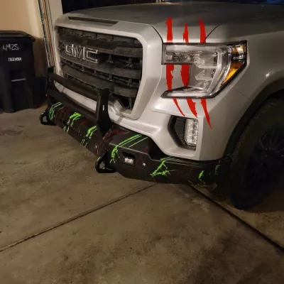 GMC 1500 2019-2022 with CLASSIC FRONT W.I.Y.KIT STANDARD installed