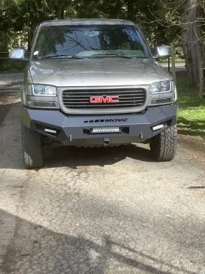 GMC 2500-3500HD 1999-2002 with PRECISION FRONT W.I.Y.KIT STANDARD installed