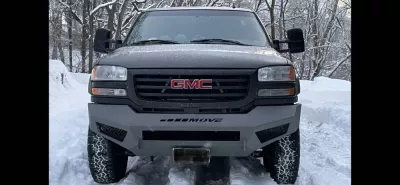 GMC 2500-3500HD 2003-2007 with PRECISION FRONT W.I.Y.KIT STANDARD installed