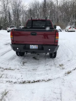 GMC 2500-3500HD 2003-2007 with CLASSIC REAR W.I.Y.KIT STANDARD installed