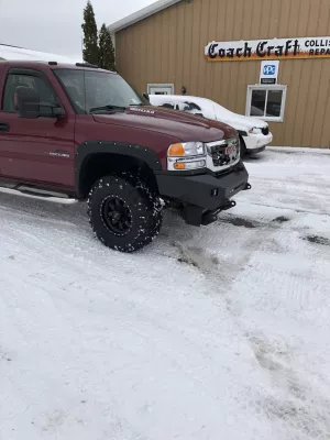 GMC 2500-3500HD 2003-2007 with CLASSIC FRONT W.I.Y.KIT STANDARD installed