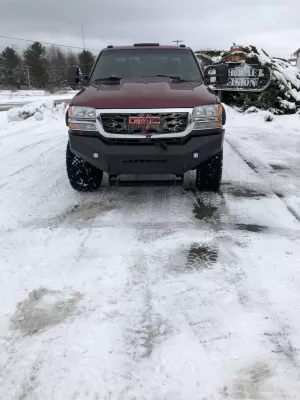 GMC 2500-3500HD 2003-2007 with CLASSIC FRONT W.I.Y.KIT STANDARD installed