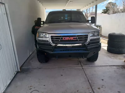 GMC 2500-3500HD 2003-2007 with PRECISION FRONT W.I.Y.KIT STANDARD installed