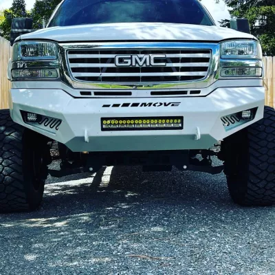 GMC 2500-3500HD 2003-2007 with PRECISION FRONT W.I.Y.KIT STANDARD installed