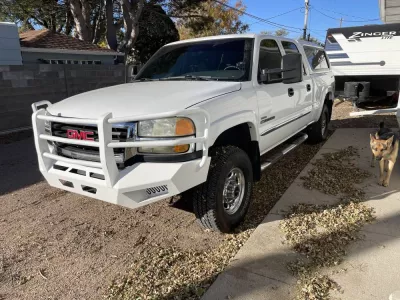 GMC 2500-3500HD 2003-2007 with PRECISION FRONT W.I.Y.KIT STANDARD installed