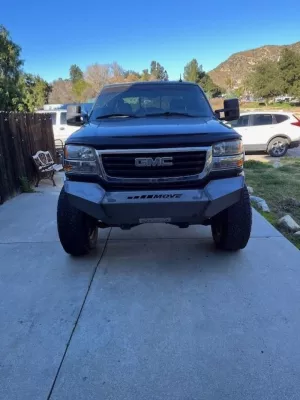 GMC 2500-3500HD 2003-2007 with PRECISION FRONT W.I.Y.KIT STANDARD installed