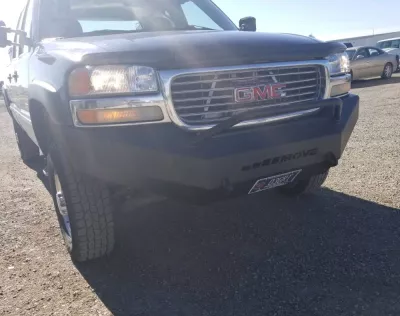 GMC 2500-3500HD 2003-2007 with CLASSIC FRONT W.I.Y.KIT STANDARD installed