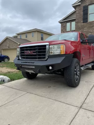 GMC 2500-3500HD 2007.5-2010 with PRECISION FRONT W.I.Y.KIT STANDARD installed