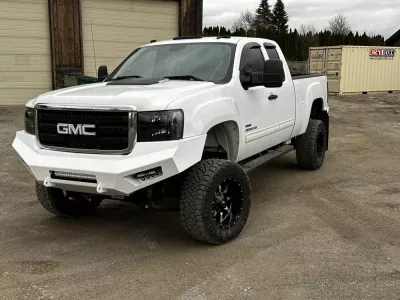 GMC 2500-3500HD 2011-2014 with PRECISION FRONT W.I.Y.KIT STANDARD installed
