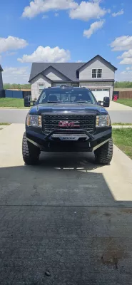 GMC 2500-3500HD 2011-2014 with CLASSIC FRONT W.I.Y.KIT OFFROAD installed