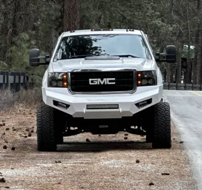 GMC 2500-3500HD 2011-2014 with PRECISION FRONT W.I.Y.KIT STANDARD installed