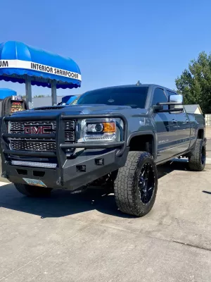 GMC 2500-3500HD 2015-2019 with CLASSIC FRONT W.I.Y.KIT STANDARD installed
