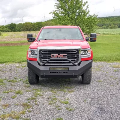 GMC 2500-3500HD 2015-2019 with CLASSIC FRONT W.I.Y.KIT STANDARD installed