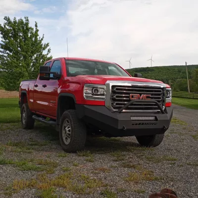 GMC 2500-3500HD 2015-2019 with CLASSIC FRONT W.I.Y.KIT STANDARD installed