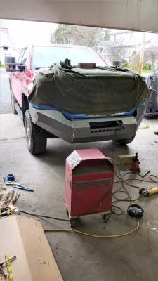 GMC 2500-3500HD 2015-2019 with CLASSIC FRONT W.I.Y.KIT STANDARD installed