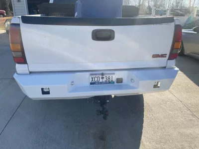 GMC 2500-3500HD 1999-2002 with CLASSIC REAR Weld It Yourself STANDARD installed