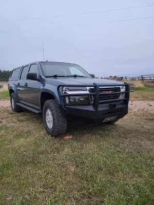 GMC CANYON 2004-2012 with CLASSIC FRONT Weld It Yourself STANDARD installed