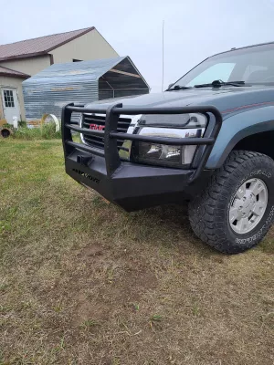 Gmc canyon 2004-2012 with a classic front weld it yourself bumper kit