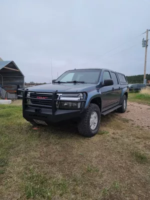 GMC CANYON 2004-2012 with CLASSIC FRONT Weld It Yourself STANDARD installed