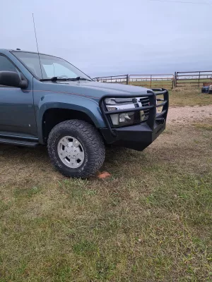 GMC CANYON 2004-2012 with CLASSIC FRONT Weld It Yourself STANDARD installed