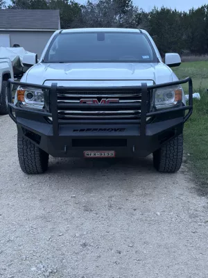 GMC CANYON 2013-2020 with PRECISION FRONT Weld It Yourself STANDARD installed
