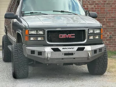 GMC YUKON 1992-1999 with CLASSIC FRONT Weld It Yourself Offroad installed
