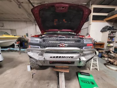 GMC YUKON 2000-2006 with PRECISION FRONT W.I.Y.KIT STANDARD installed