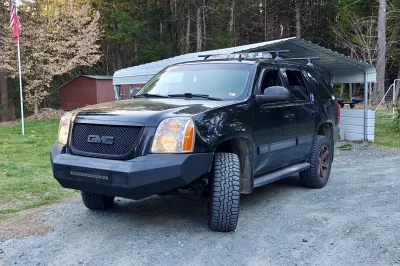 GMC YUKON 2007-2014 with CLASSIC FRONT Weld It Yourself STANDARD installed