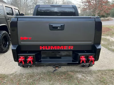 HUMMER H3 2005-2010 with CLASSIC REAR Weld It Yourself STANDARD installed