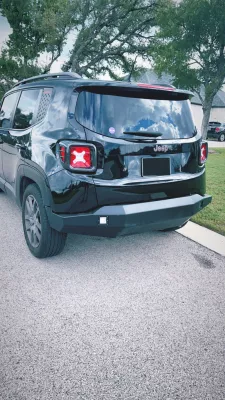 JEEP RENEGADE 2015-2018 with CLASSIC REAR Weld It Yourself STANDARD installed