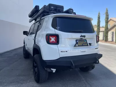 JEEP RENEGADE 2015-2018 with CLASSIC REAR Weld It Yourself STANDARD installed