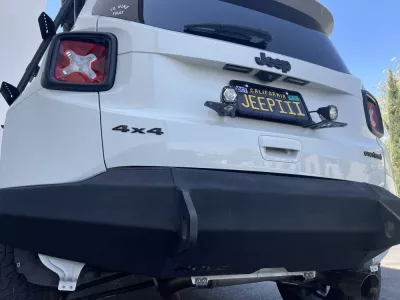 JEEP RENEGADE 2015-2018 with CLASSIC REAR Weld It Yourself STANDARD installed