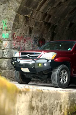 LEXUS GX470 2002-2009 with CLASSIC FRONT Weld It Yourself STANDARD installed