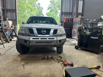 NISSAN FRONTIER 2010-2021 with CLASSIC FRONT W.I.Y.KIT STANDARD installed