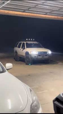 NISSAN PATHFINDER 1996-1999 with CLASSIC FRONT Weld It Yourself Offroad installed