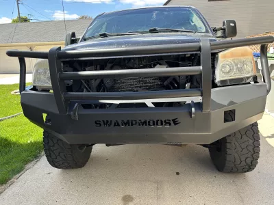 NISSAN TITAN 2003-2015 with CLASSIC FRONT Weld It Yourself STANDARD installed
