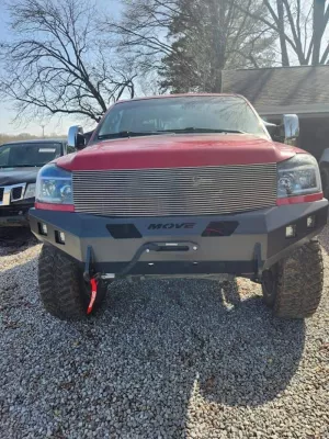 NISSAN TITAN 2003-2015 with CLASSIC FRONT W.I.Y.KIT OFFROAD installed