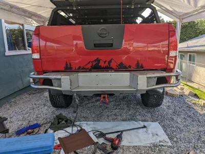 NISSAN TITAN 2003-2015 with EMBARK REAR W.I.Y.KIT STANDARD installed