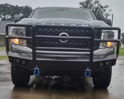 NISSAN TITAN XD 2016-2025 with PRECISION FRONT W.I.Y.KIT STANDARD installed