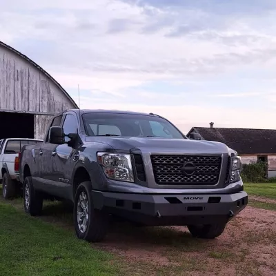NISSAN TITAN XD 2016-2025 with CLASSIC FRONT W.I.Y.KIT OFFROAD installed