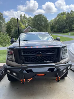 NISSAN TITAN XD 2016-2025 with CLASSIC FRONT W.I.Y.KIT OFFROAD installed