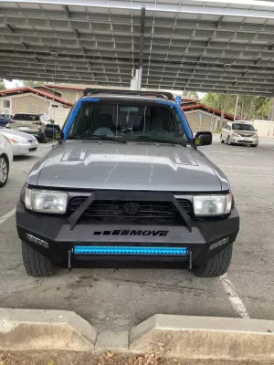 TOYOTA 4RUNNER 1989.5-1995 with PRECISION FRONT Weld It Yourself STANDARD installed